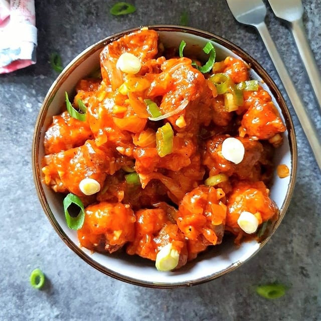 Honey Chilli Cauliflower.