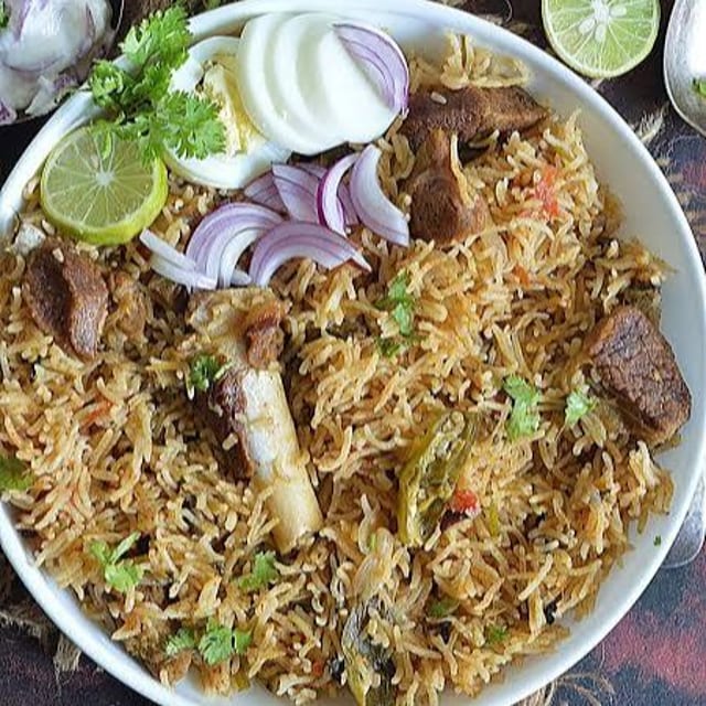 Mandi Mutton Biriyani.