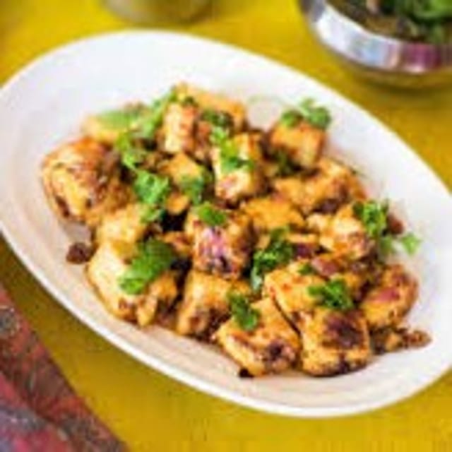 Butter Garlic Paneer.