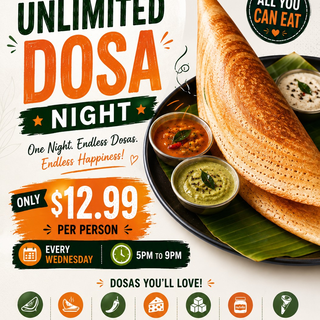 Unlimited Dosa's