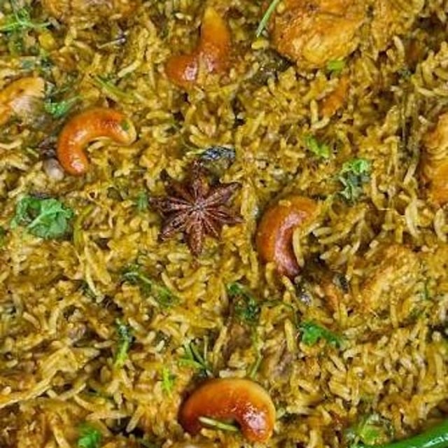 Gongura Chicken Pulav.