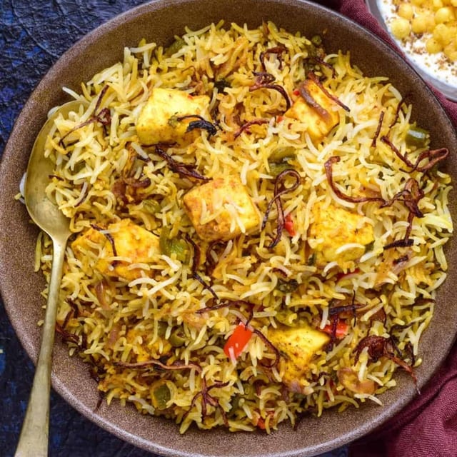 Gongura Paneer Pulav.