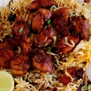Bharath Cafe Chicken Fry Piece Biriyani
