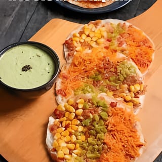 Tri Color Uthappam