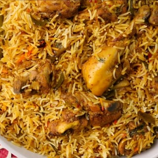 Ghee Roast Mutton Biriyani (Signature Item)