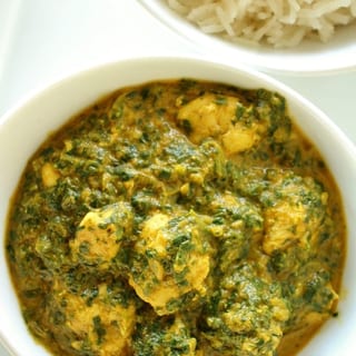 Saag Chicken Curry (North Indian Style) - Very Popular Item