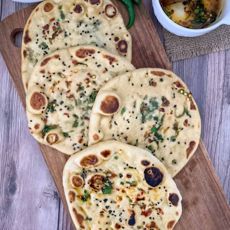 Savor our fresh naan