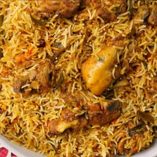 Ghee Roast Mutton Biriyani (Signature Item)