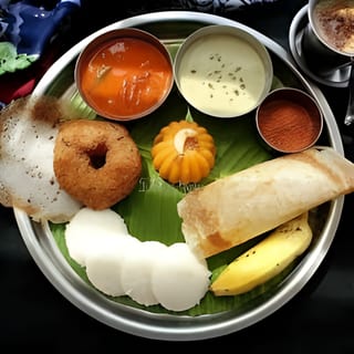 Idly Vada Combo (2Idly, 1Vada)