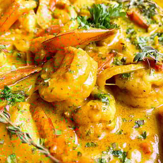 Coconut Shrimp Curry (Popular Item)
