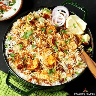 Vijayawada Paneer Biryani (V) (Signature Item)
