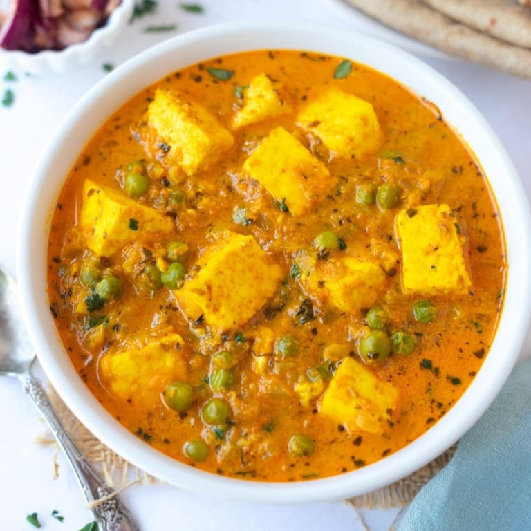 Delicious Matar Paneer Awaits